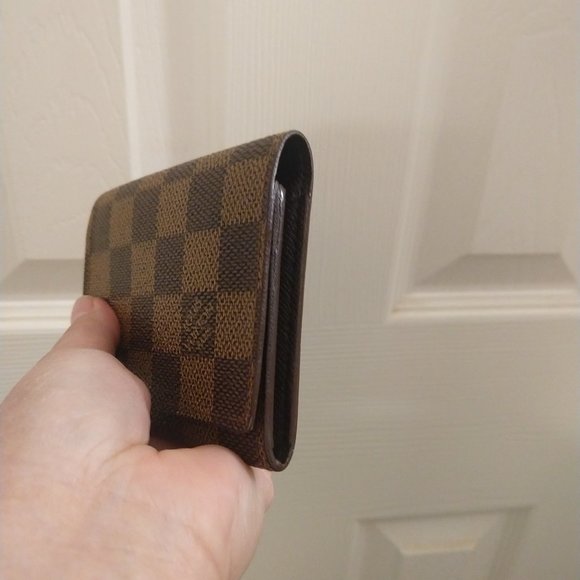 Louis Vuitton Card Case Organizer Wallet Damier Ebene - Picture 5 of 14